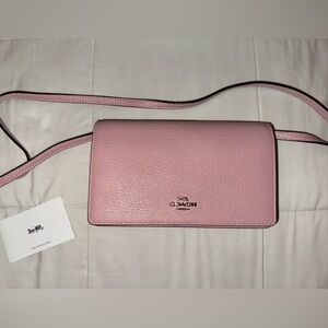 Anna Foldover Clutch Crossbody Bag